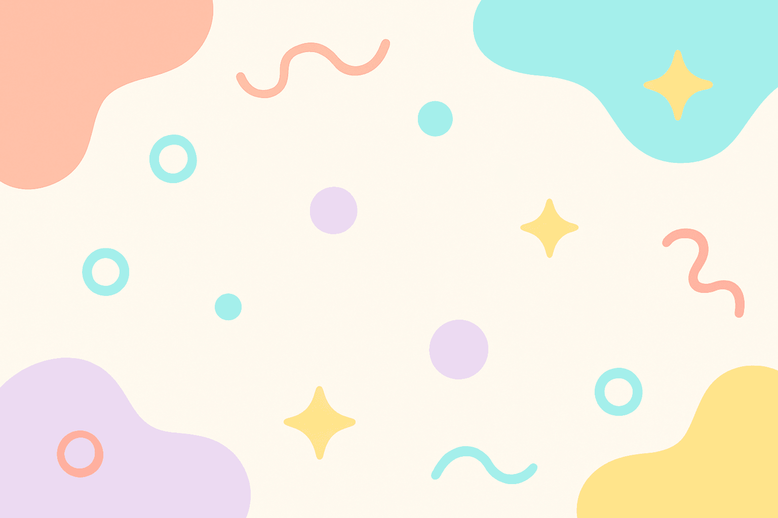 Creative abstract pattern for program background